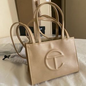 TELFAR Shopping Bag - Small Cream